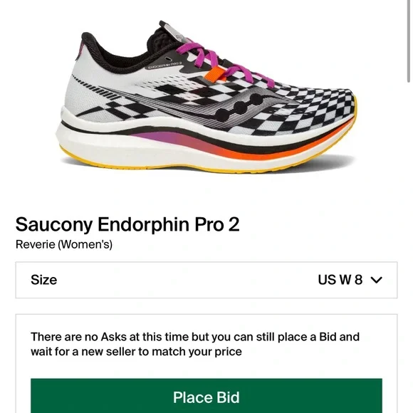 Saucony Endorphin Pro 2 ‘Reverie’ 2021 Sz 8W - Picture 2 of 3
